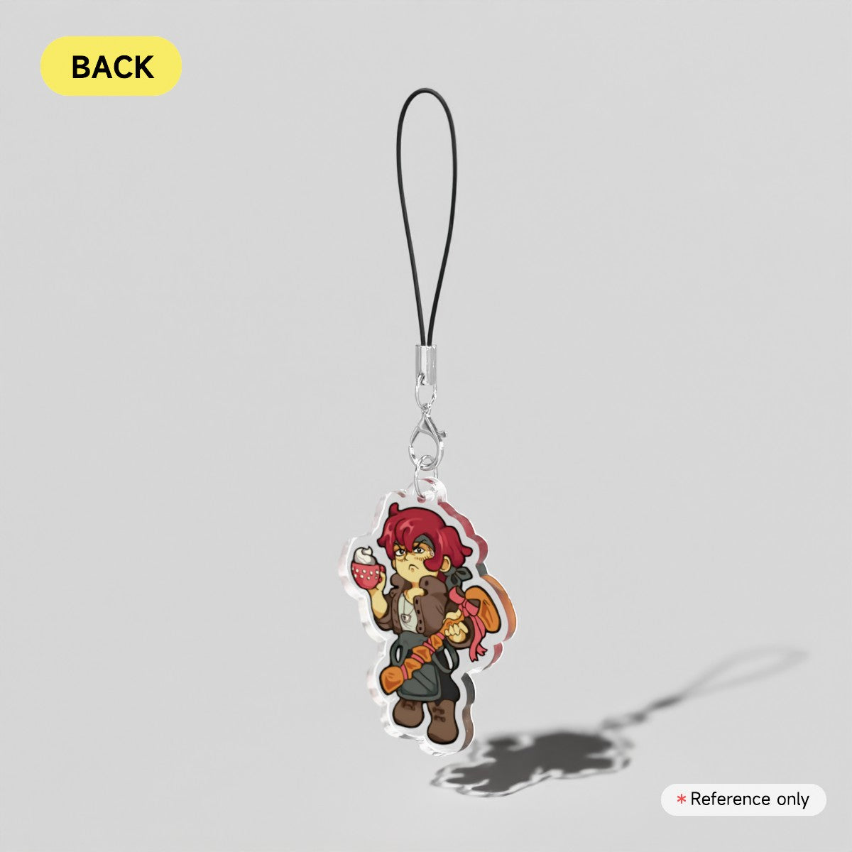 March - Clear Acrylic Keychains