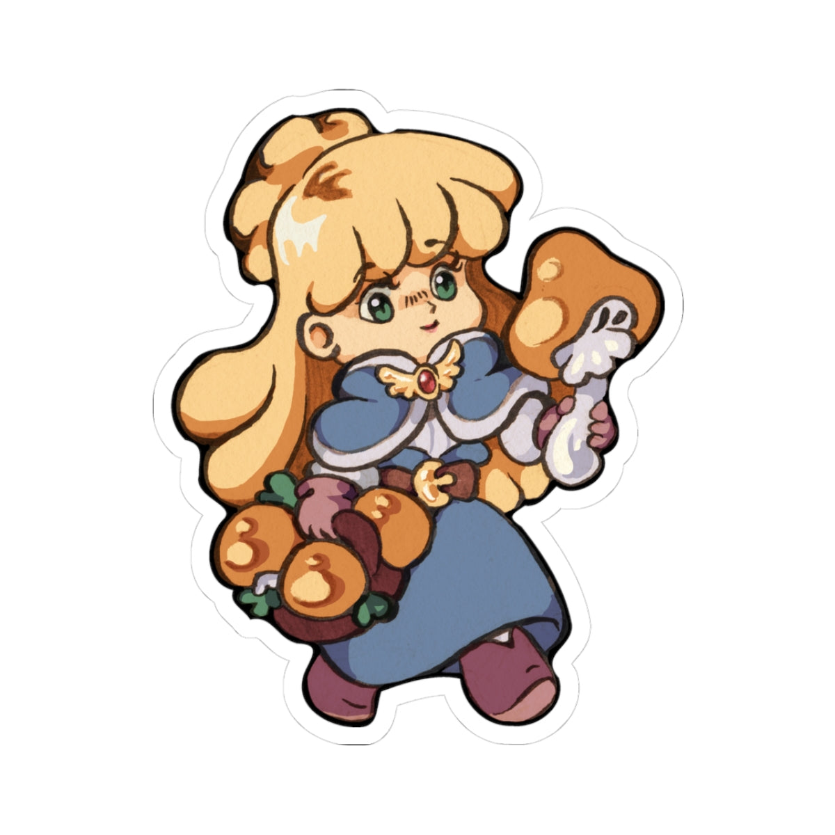 Celine – Fields of Mistria Fan Art Kiss-Cut Vinyl Sticker