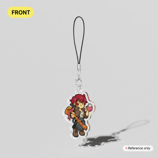 March -  Clear Acrylic Keychains