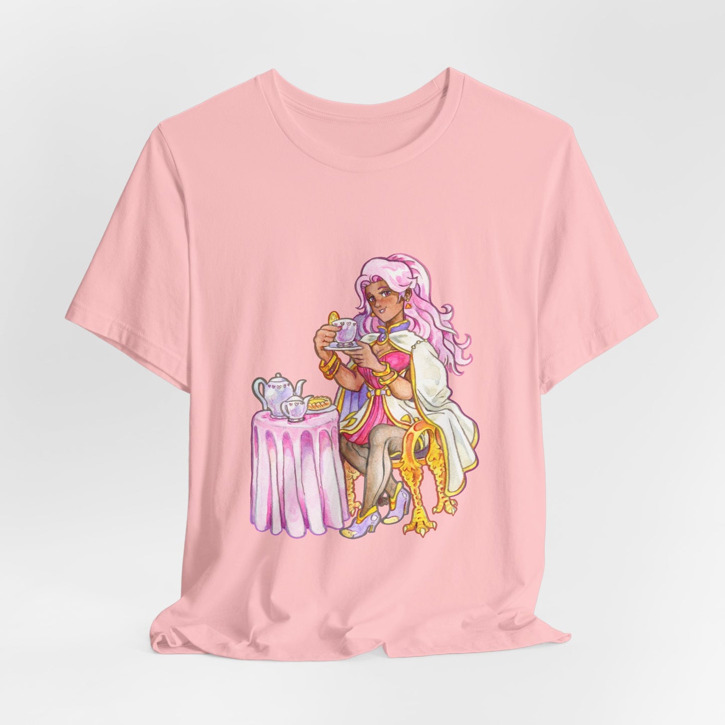 Adeline Tea Time - Unisex Jersey Short Sleeve Tee