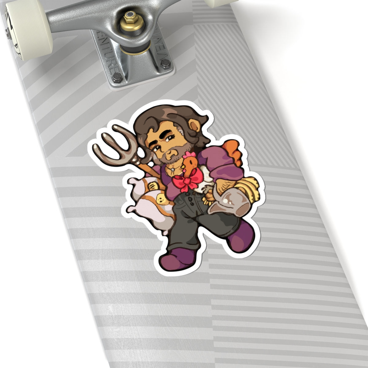 Hayden – Fields of Mistria Fan Art Kiss-Cut Vinyl Sticker