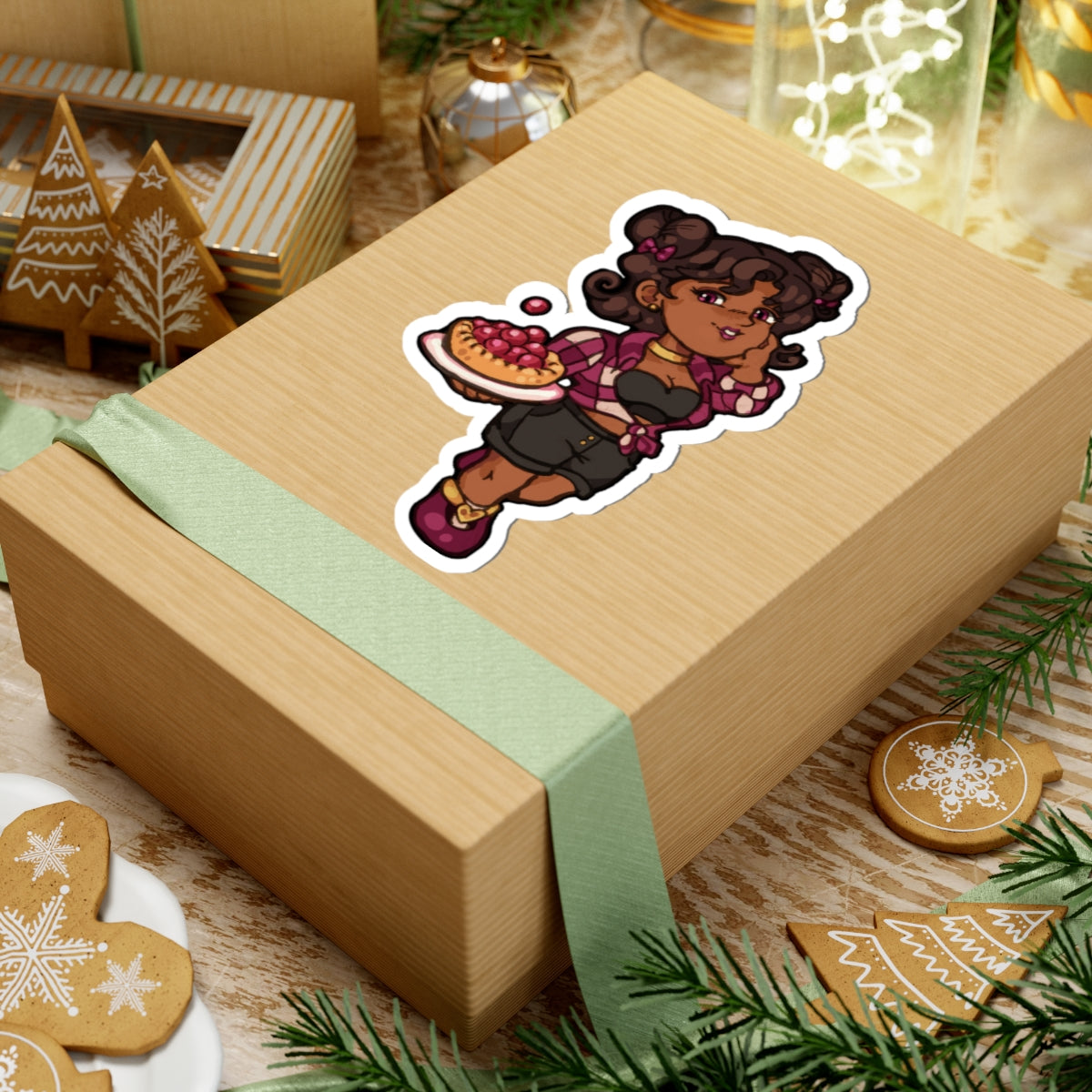 Reina – Fields of Mistria Fan Art Kiss-Cut Vinyl Sticker