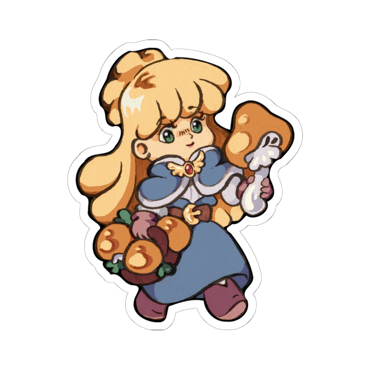 Celine – Fields of Mistria Fan Art Kiss-Cut Vinyl Sticker