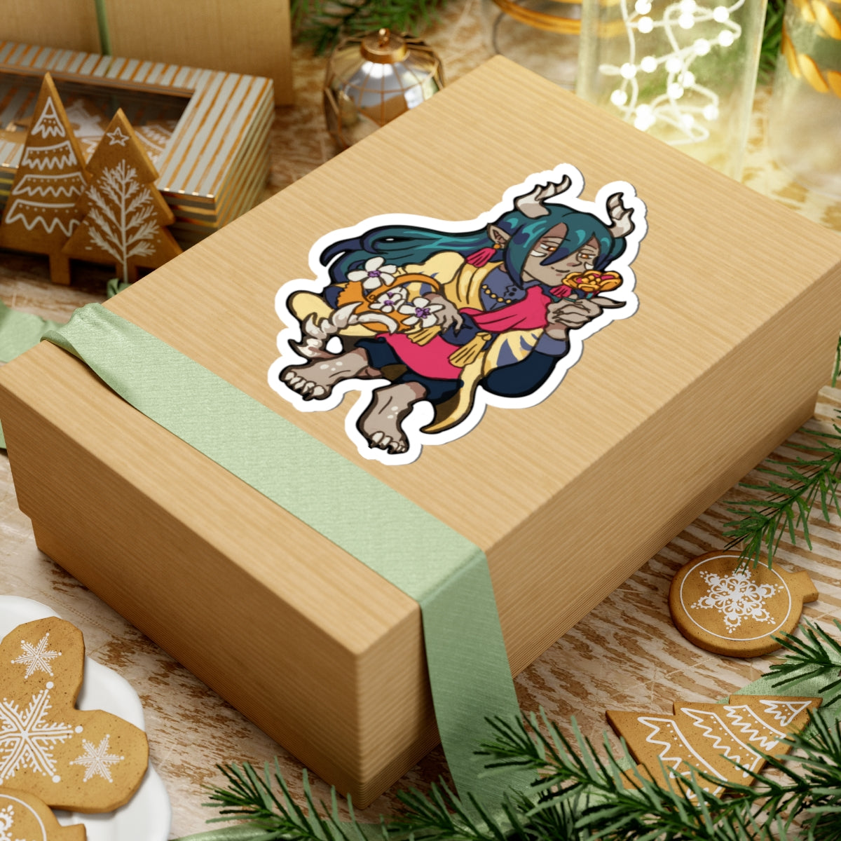 Caldarus – Fields of Mistria Fan Art Kiss-Cut Vinyl Sticker