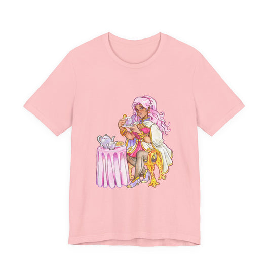Adeline Tea Time - Unisex Jersey Short Sleeve Tee