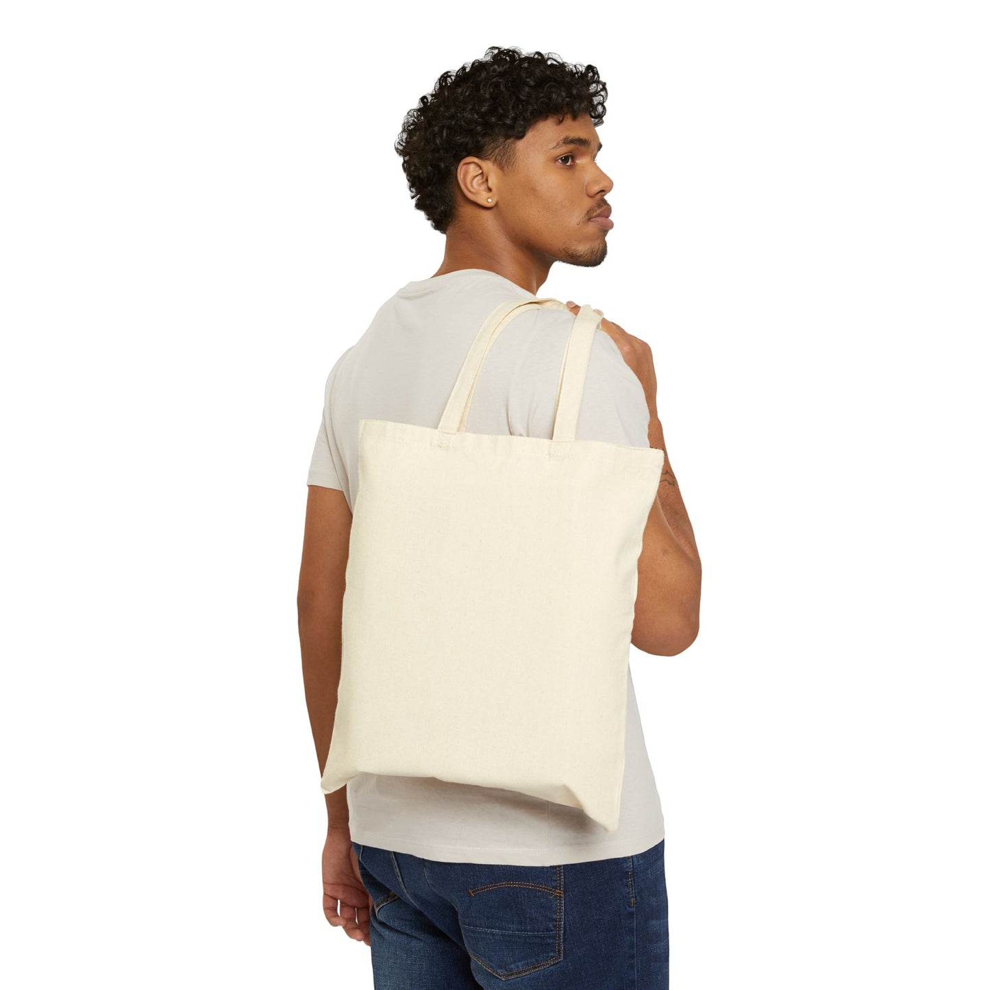 Adeline Tea Time - Cotton Canvas Tote Bag