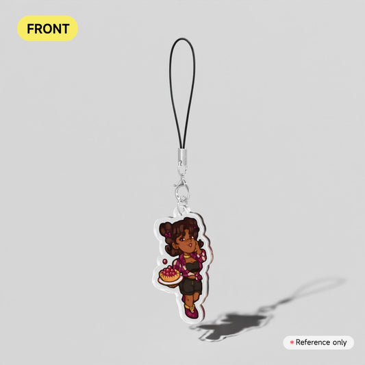 Reina - Clear Acrylic Keychains