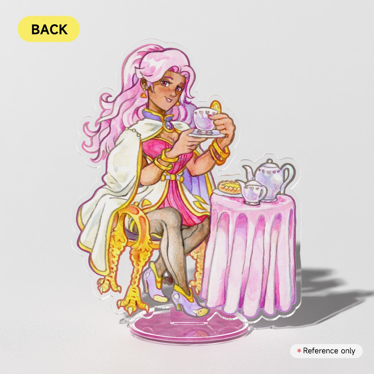 Adeline -  Clear Acrylic Standees