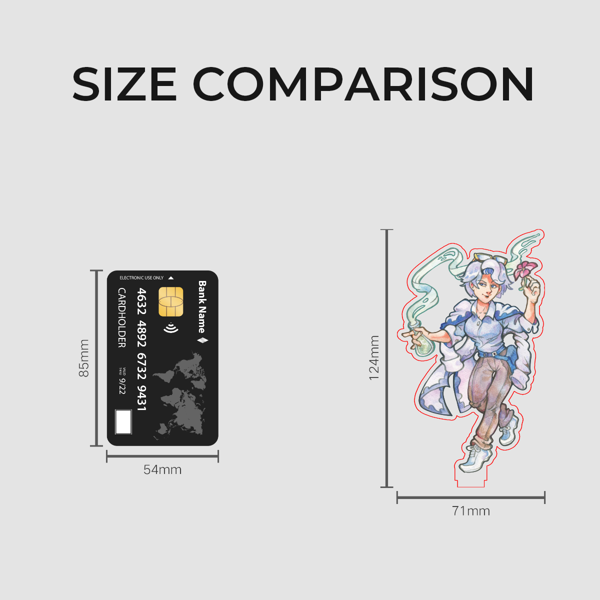 Clear Acrylic Standees