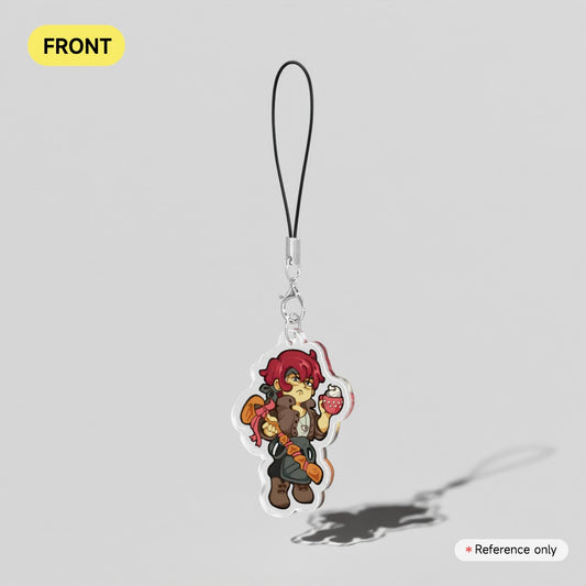March - Clear Acrylic Keychains