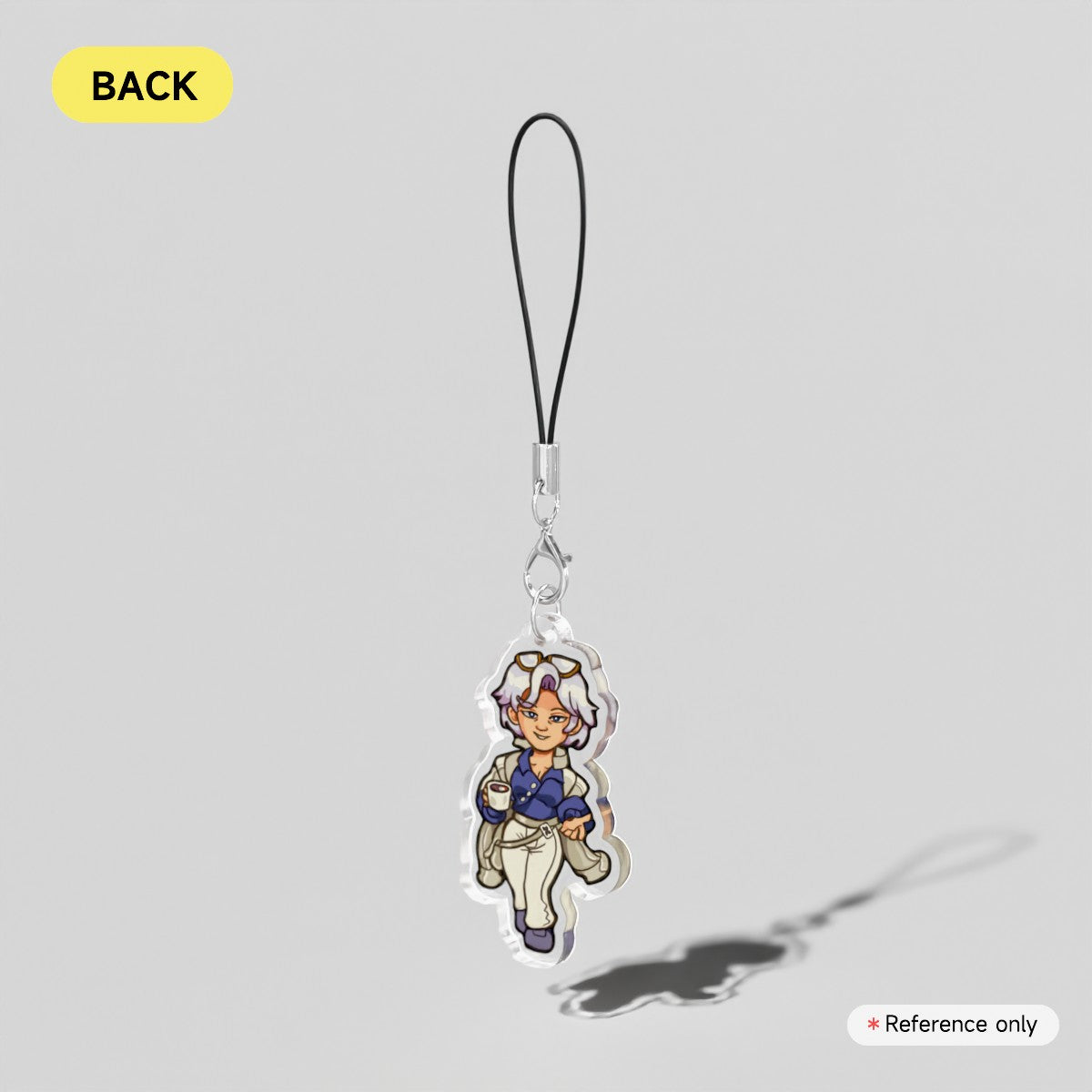 Valen - Clear Acrylic Keychains