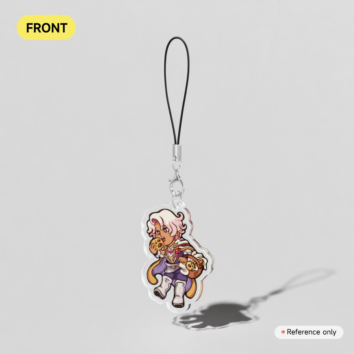 Eiland - Clear Acrylic Keychains