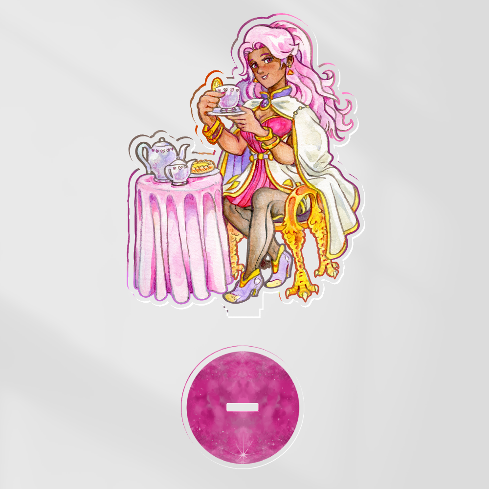 Adeline -  Clear Acrylic Standees