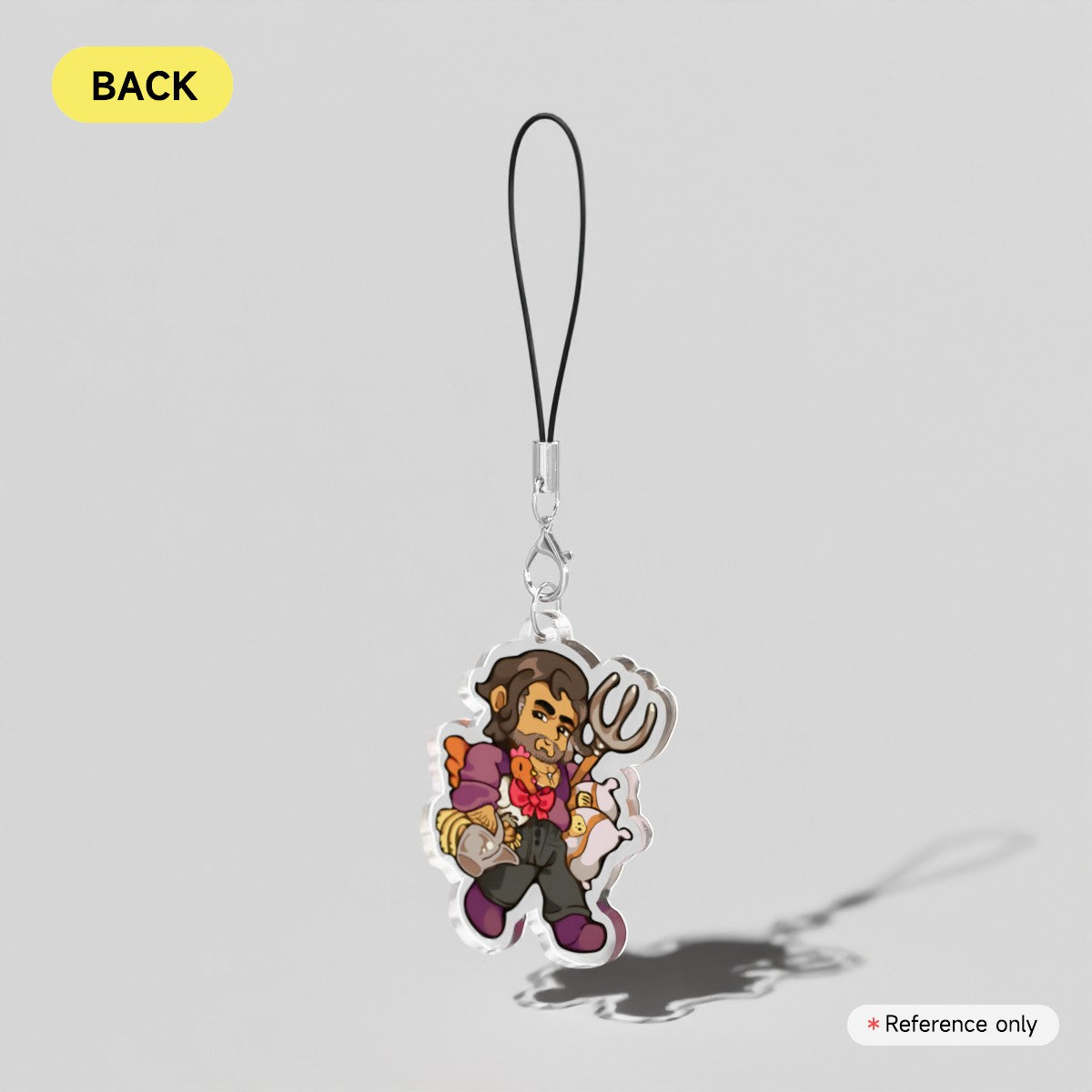 Hayden - Clear Acrylic Keychains