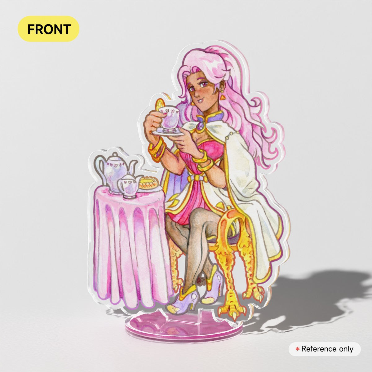 Adeline -  Clear Acrylic Standees