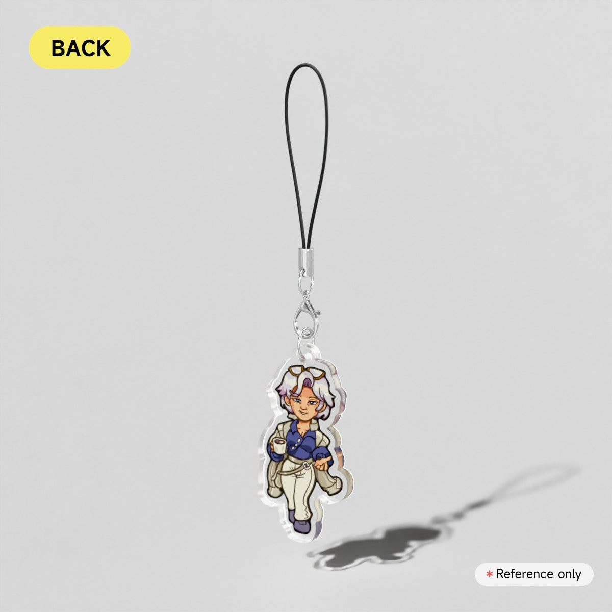 Valen - Clear Acrylic Keychains