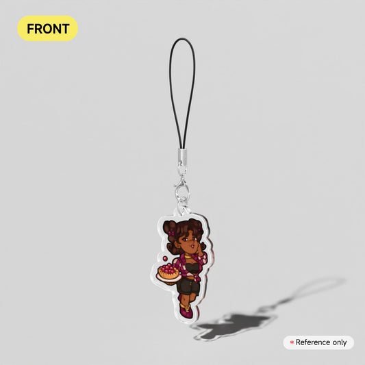 Reina -  Clear Acrylic Keychains