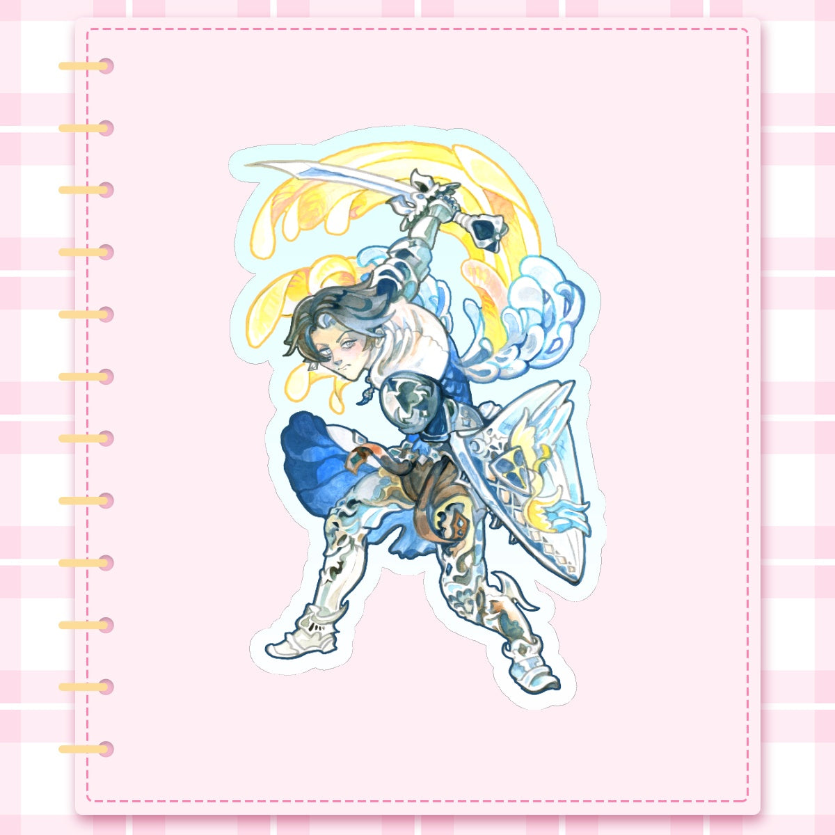 Paladin Zero - Die Cut Stickers