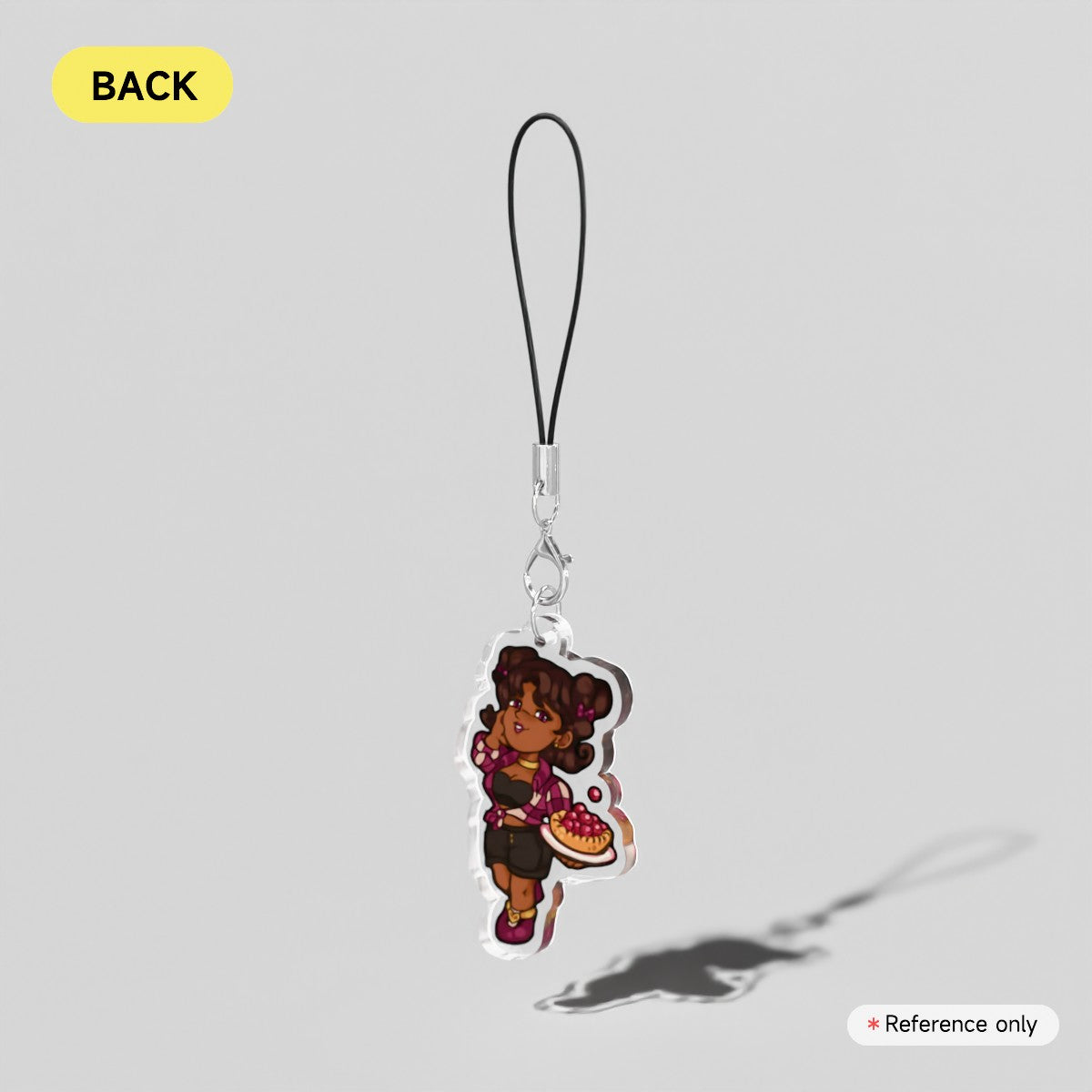 Reina - Clear Acrylic Keychains
