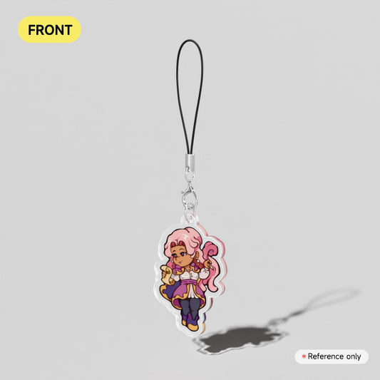 Adeline - Clear Acrylic Keychains