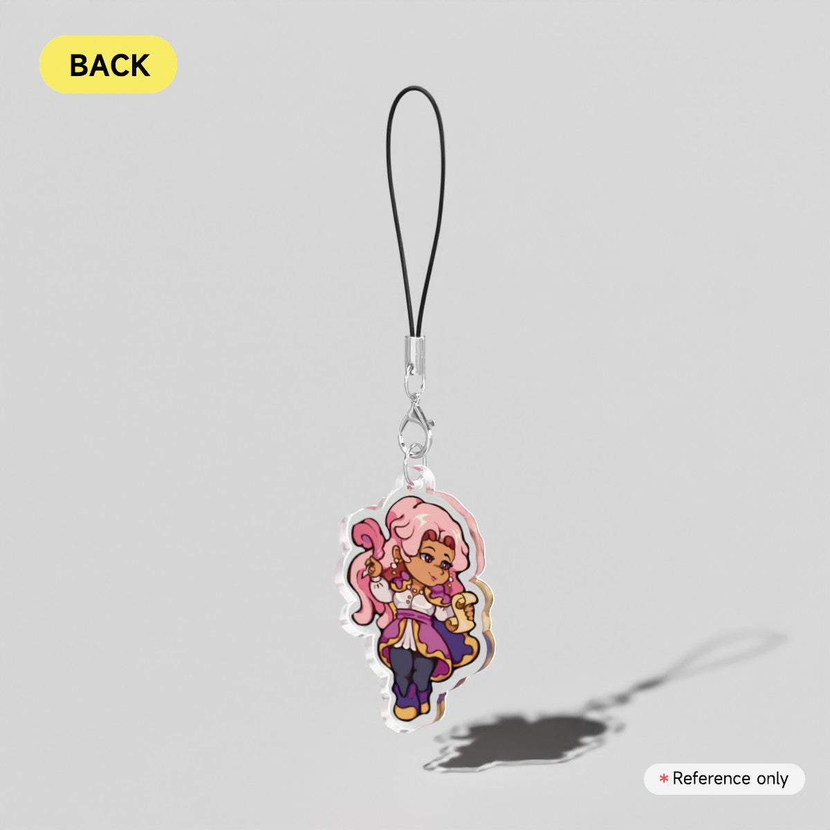 Adeline - Clear Acrylic Keychains